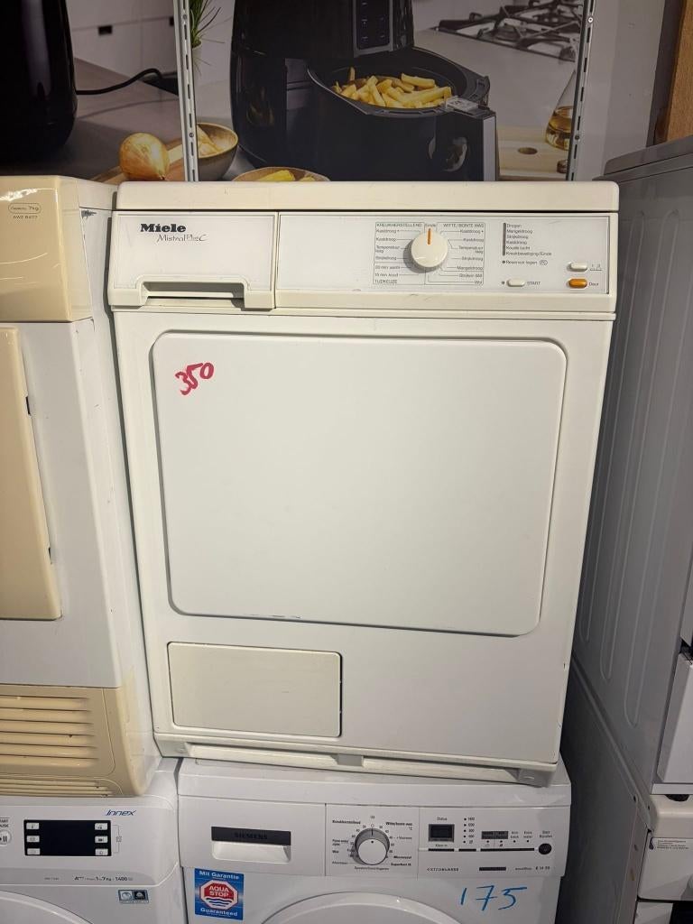 Miele condensdroger - schoon - garantie, 6 tot 8 kg, Gebruikt, Ophalen of Verzenden, Voorlader
