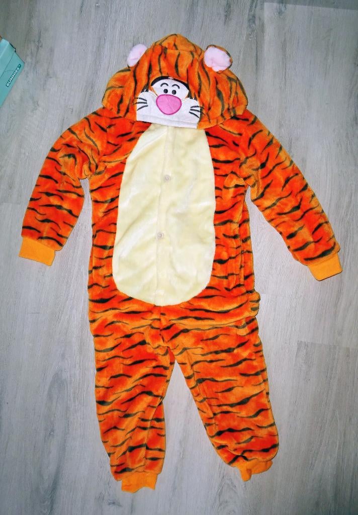 Onesie verkleedpak verkleedkleren tijger Teigetje - maat 96., Kinderen en Baby's, Carnavalskleding en Verkleedspullen, Ophalen