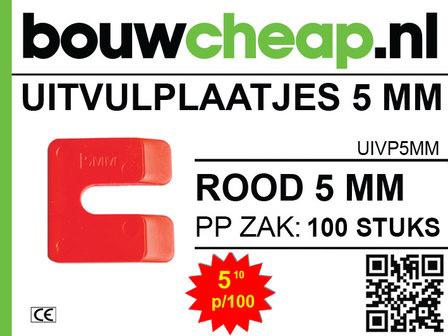 Uitvulplaatjes rechtstreeks van producent Bouwcheap, Doe-het-zelf en Verbouw, Ophalen of Verzenden, Nieuw