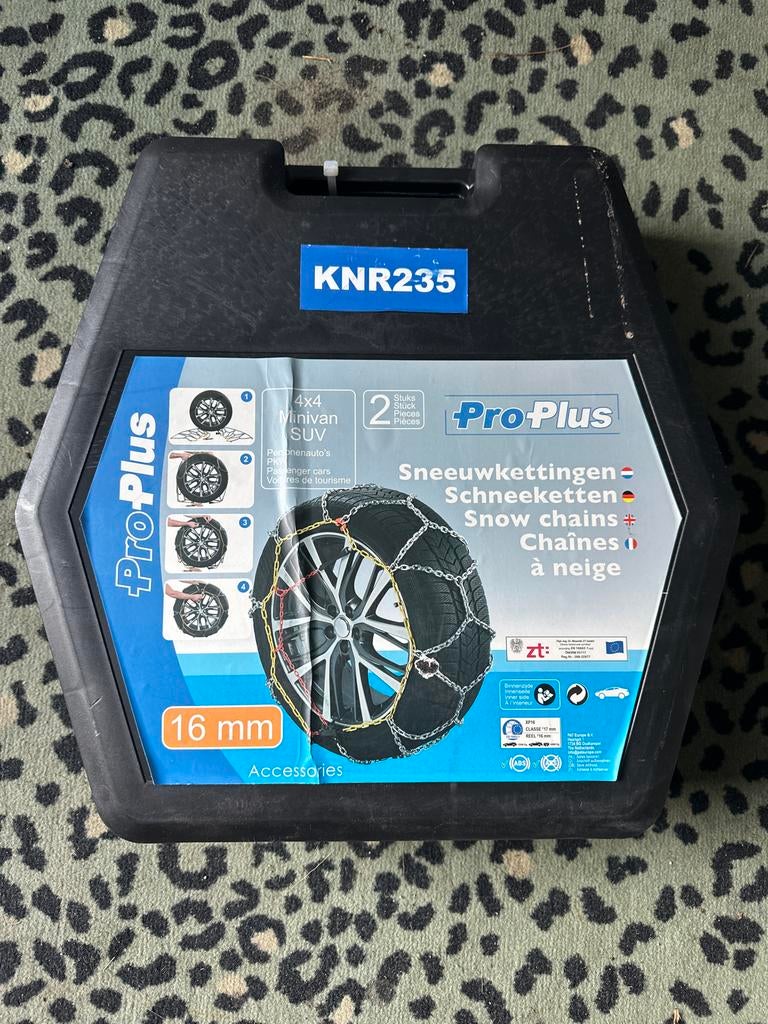 Sneeuwkettingen knr235, Ophalen of Verzenden, Gebruikt