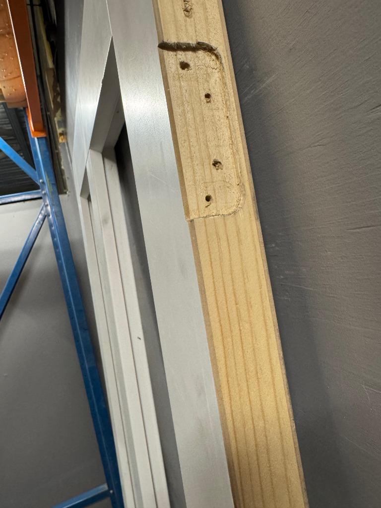 Staallook binnendeur 87,2x231,5, Ophalen, 80 tot 100 cm, Binnendeur, Zo goed als nieuw