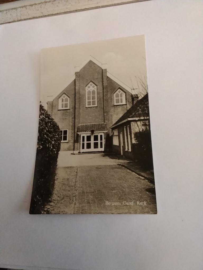 BERGUM. GEREF.KERK, Ophalen of Verzenden, 1960 tot 1980, Groningen