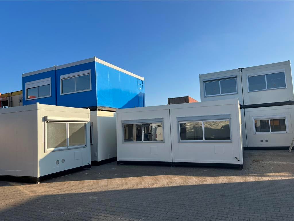 Kantoorunit / Directiekeet / Geschakelde units / Bouwkeet