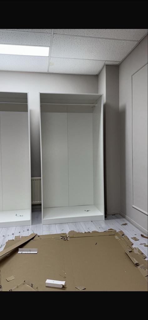 Zo goed als nieuwe Pax kasten 100x58x201 met LED, Overige materialen, 100 tot 150 cm, 200 cm of meer, Ophalen of Verzenden