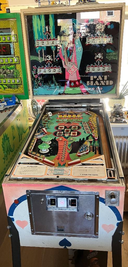Williams Pat Hand (1975) – volledig opgeknapt, speelt super, Verzamelen, Ophalen, Gebruikt, Mechanisch, Williams