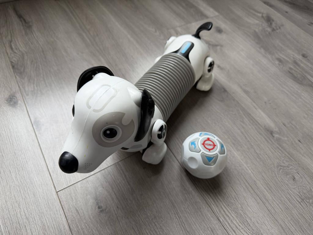 Robo Dackel Jr. speelgoed hond robot, Verzamelen, Speelgoed, Zo goed als nieuw, Ophalen of Verzenden