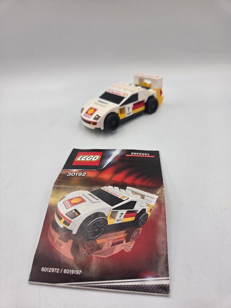 Lego Racers 30192 Ferrari F40, Ophalen of Verzenden, Zo goed als nieuw, Complete set, Lego