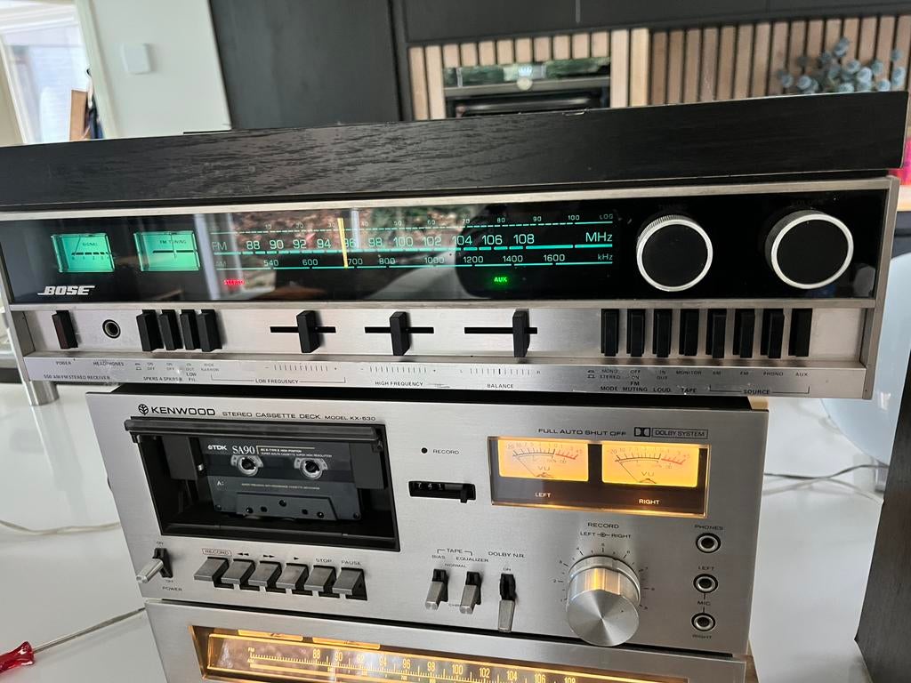 Bose 550 versterker receiver, Ophalen of Verzenden, Gebruikt, Overige merken