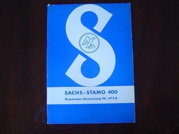 Sachs Stamo 400 reparatur anleitung stationaire motor 396cc, Ophalen of Verzenden, Overige merken