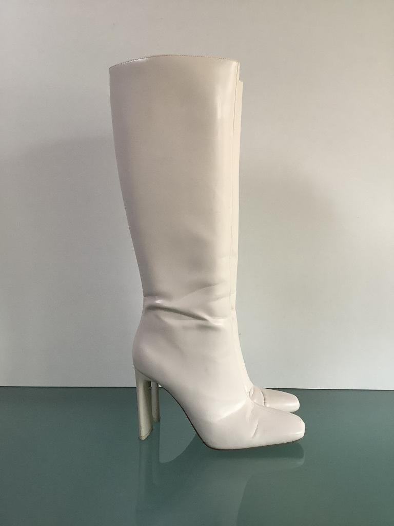 Beige stiletto laarzen 40 | Gratis verzenden, Hoge laarzen, Verzenden, Beige, Zo goed als nieuw