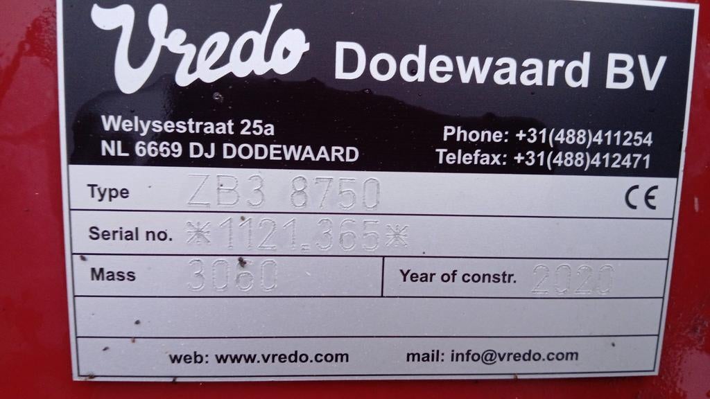 Vredo evers schuitemaker jako gras bouwlandbemesters, Ophalen of Verzenden
