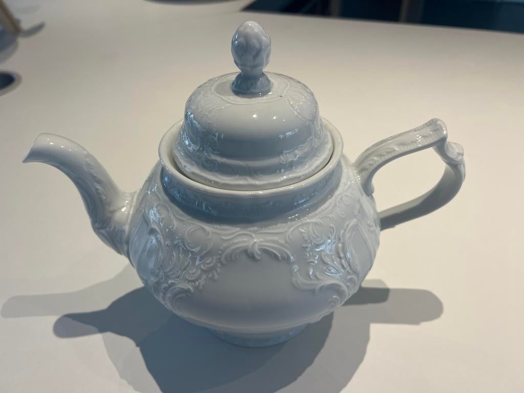 Rosenthal Theepot - Plakje op deksel, Ophalen of Verzenden