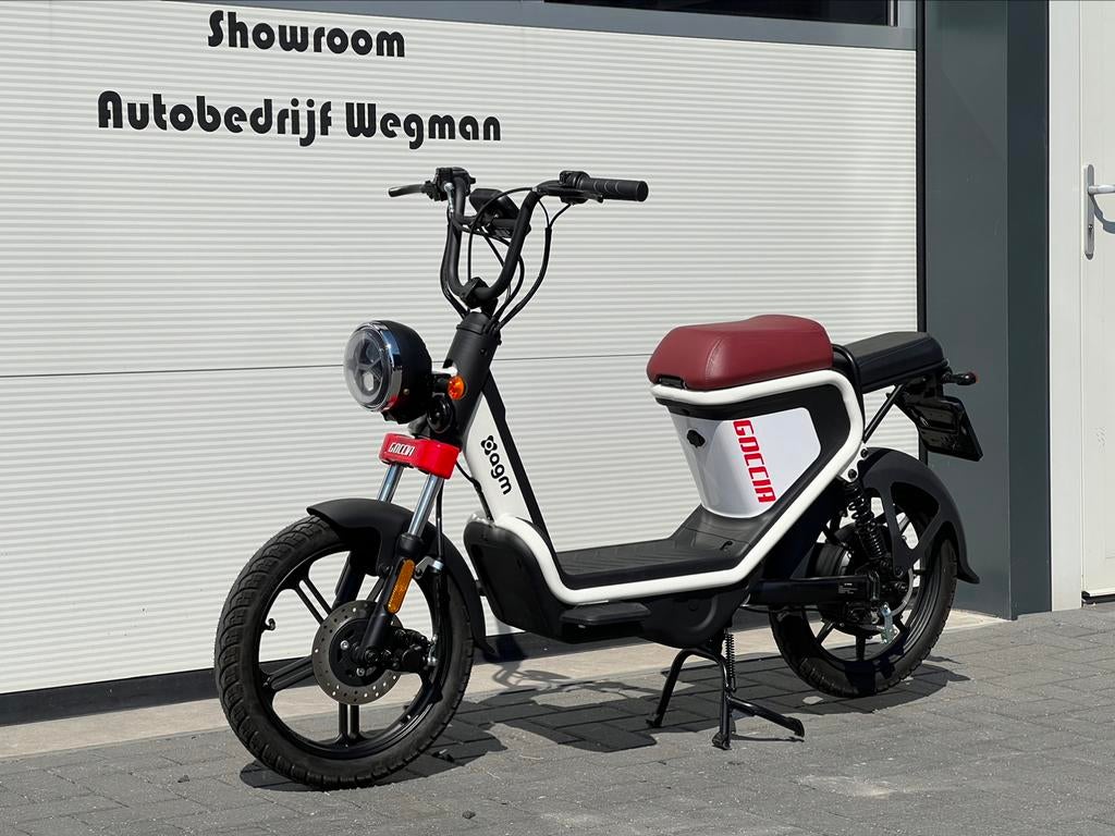 AGM Goccia-25km-20Ah Wit demo elektrische brommer, Ophalen of Verzenden, Zo goed als nieuw, Tomos