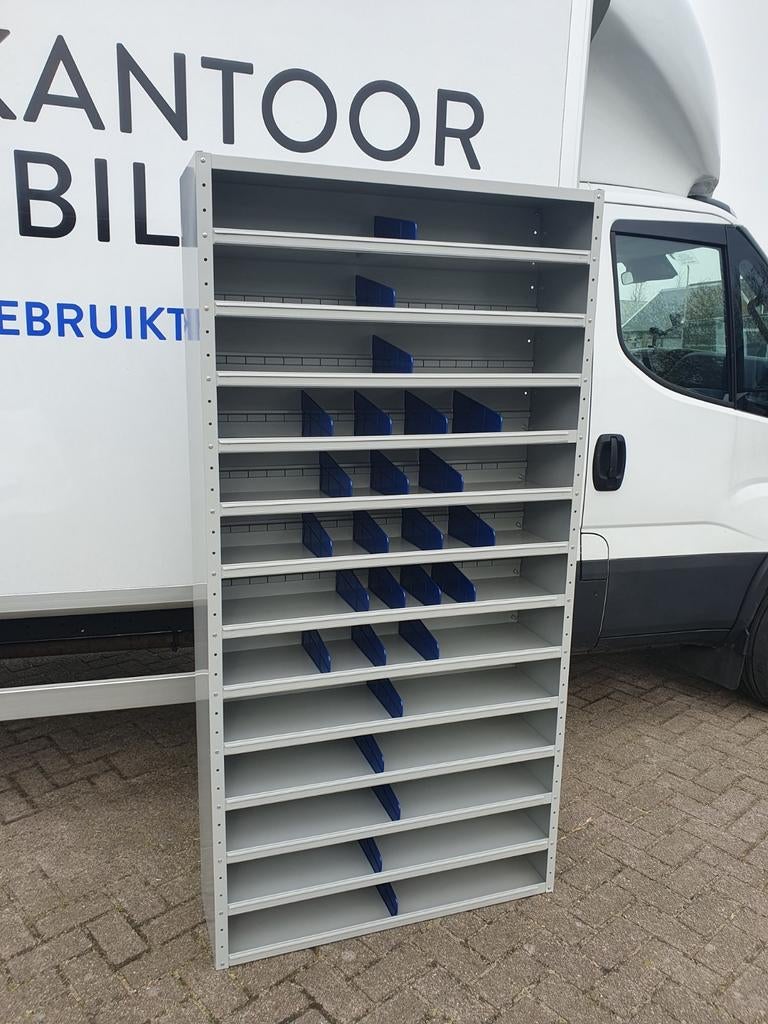 Magazijkast /  werkplaatskast / vakkenkast met verdelers, Verzenden, Nieuw, Industriestraat 5, Pfq