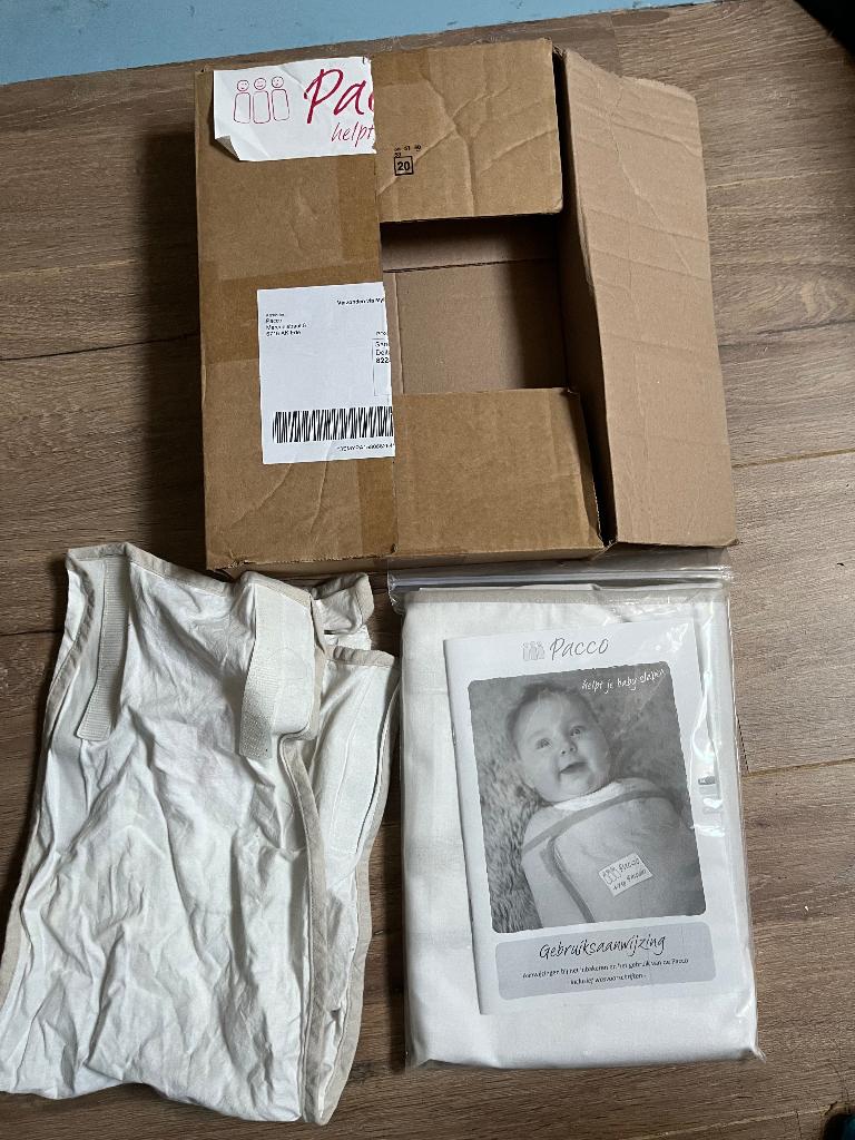 Pacco inbaken baby, Kinderen en Baby's, Dekens, Slaapzakjes en Inbakerproducten, Ophalen, Gebruikt, Minder dan 70 cm, Overige typen