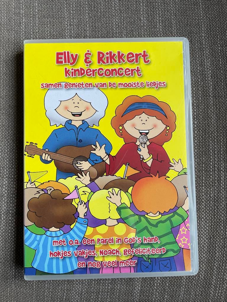 Elly & Rikkert kinderconcert - dvd, Alle leeftijden, Ophalen of Verzenden, Gebruikt