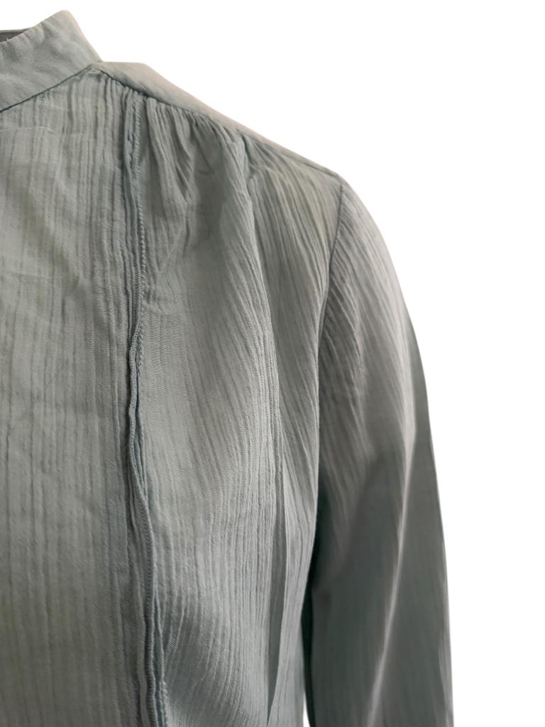 Closed blouse XL, Blauw, Maat 46/48 (XL) of groter, Ophalen of Verzenden, Zo goed als nieuw