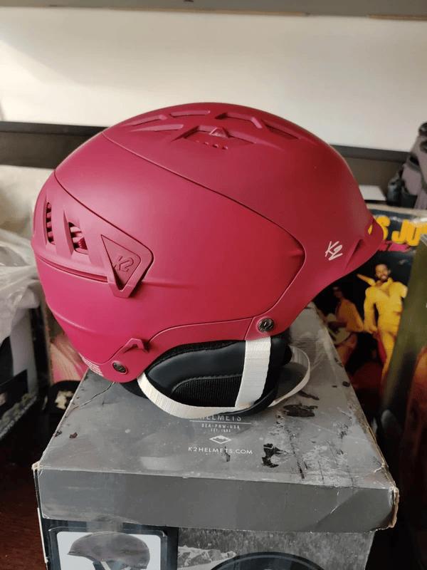 K2 Snowboard & ski helm | Maat M 55-59 cm | Mulberry Rood, Overige merken, Overige typen, Nieuw, Ophalen of Verzenden