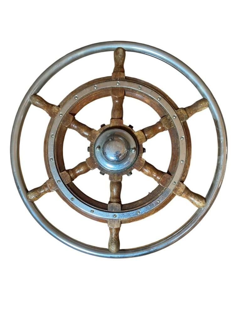 oud decoratief stuurrad stuurwiel boot, Watersport en Boten, Accessoires en Onderhoud, Overige typen, Info@schipperswinkel.nl
