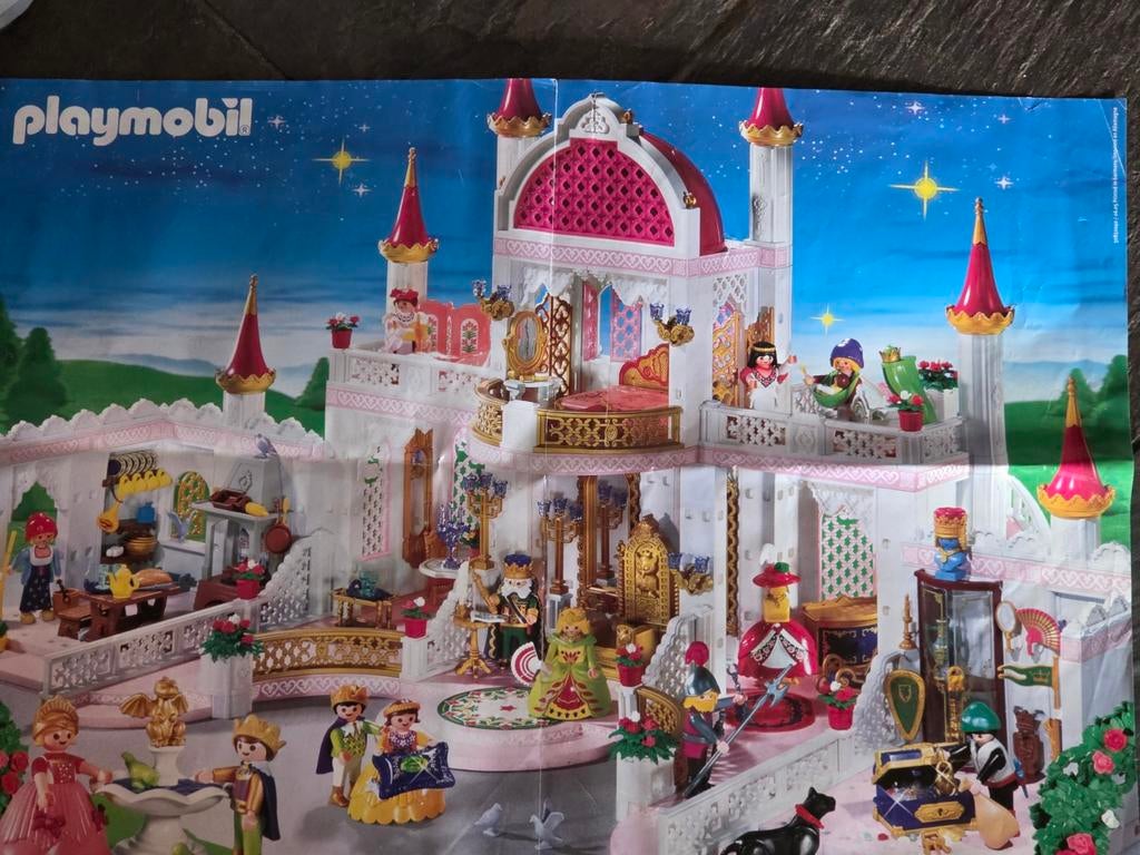 Playmobil Grote Bak: Prinsessenhuis & Circus, Ophalen of Verzenden, Gebruikt, Los playmobil