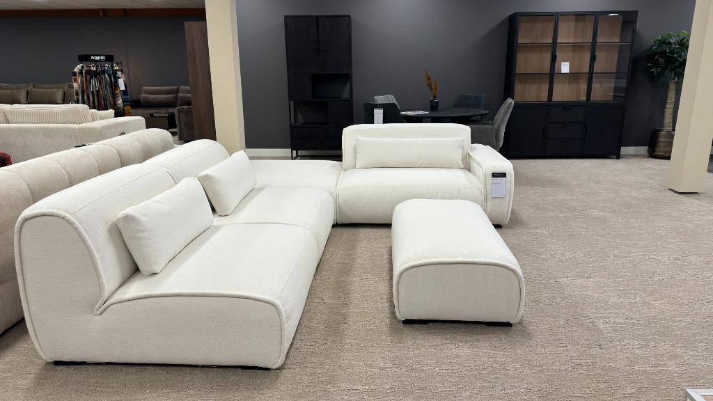 Snel leverbaar | Bouclé bank| Ultieme zitcomfort| Utrecht, Ophalen, Hoekbank, Eric Kuster, Modern, Modulair, Boucle, Teddy, 150 cm of meer