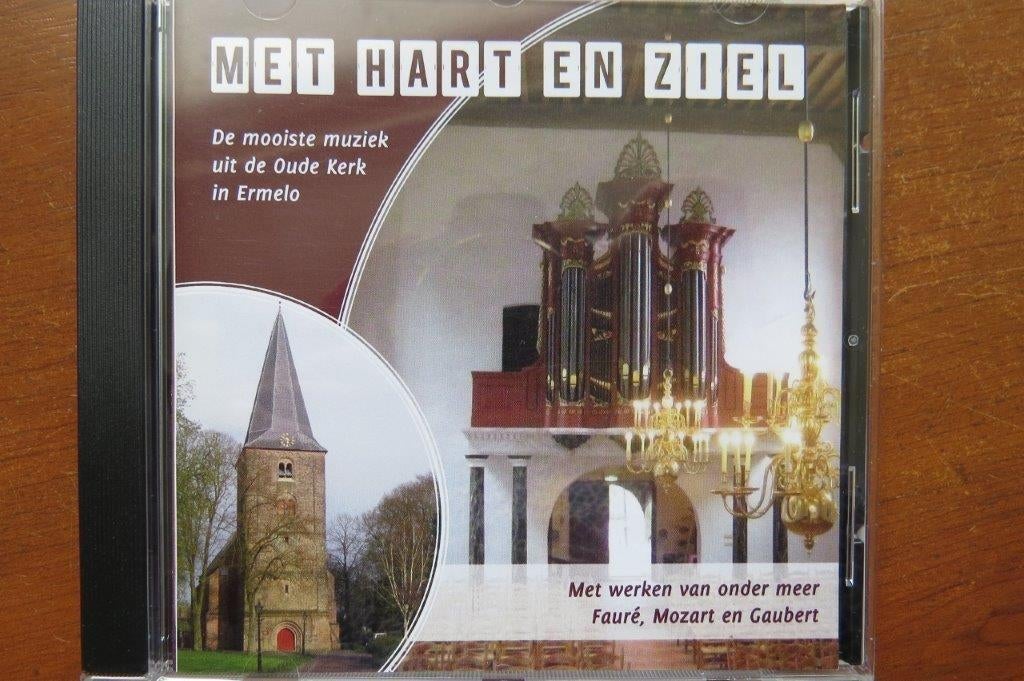 Cd orgel en koor: Met hart en ziel, Oude kerk Ermelo, Mozart, Cd's en Dvd's, Ophalen of Verzenden, Zo goed als nieuw, Gospel