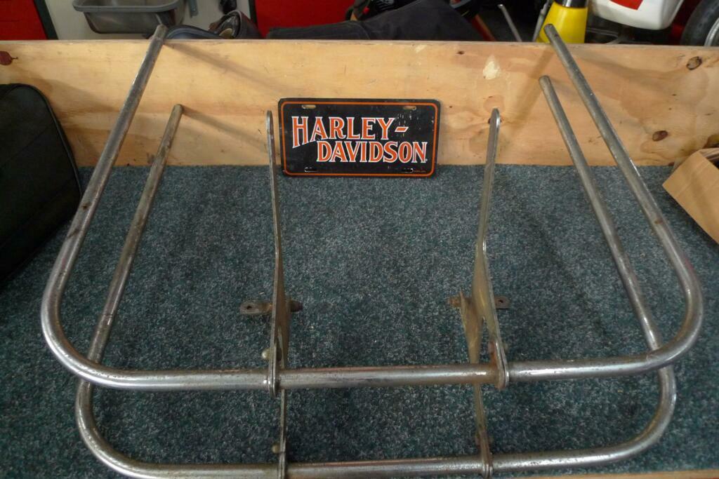 Kofferrail origineel rail  harley shovel loc. as, Ophalen, Gebruikt