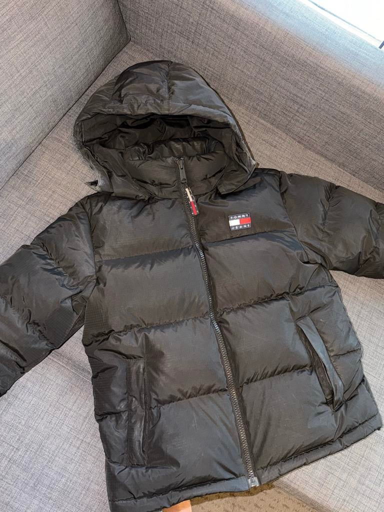 Tommy Jeans Puffer Jacket - Zwart Unisex, Ophalen of Verzenden, Nieuw, Maat 46 (S) of kleiner, Zwart
