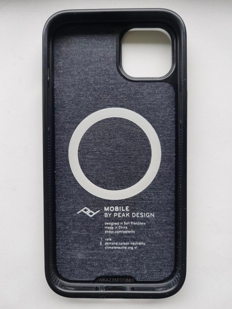Peak Design Mobile Case - iPhone 15 Plus, Telecommunicatie, Mobiele telefoons | Hoesjes en Frontjes | Apple iPhone, Gebruikt, Hoesje of Tasje