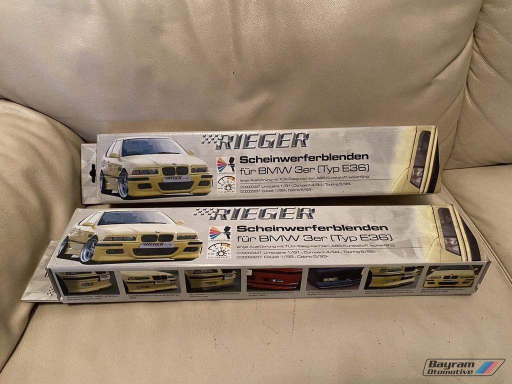 Bmw E36 booskijkers Rieger sedan touring compact 3-serie m, Ophalen of Verzenden, -, -, -