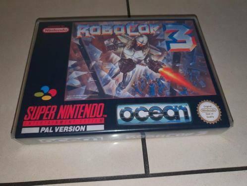Robocop 3 SNES Game Case, Spelcomputers en Games, Games | Nintendo Super NES, Avontuur en Actie, Verzenden, 1 speler, Zo goed als nieuw