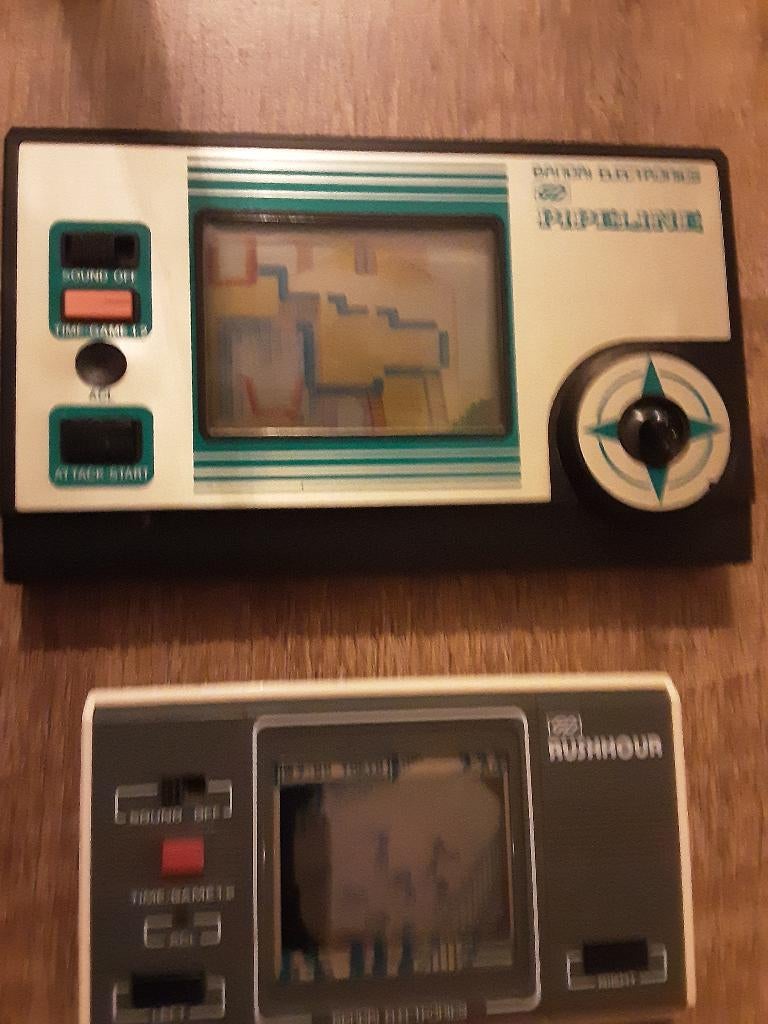 Bandai elektronics spelletje, Ophalen, Gebruikt