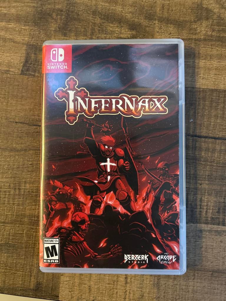 Infernax Nintendo Switch Limited Run, Spelcomputers en Games, Games | Nintendo Switch, Nieuw, Avontuur en Actie, 1 speler, Vanaf 16 jaar
