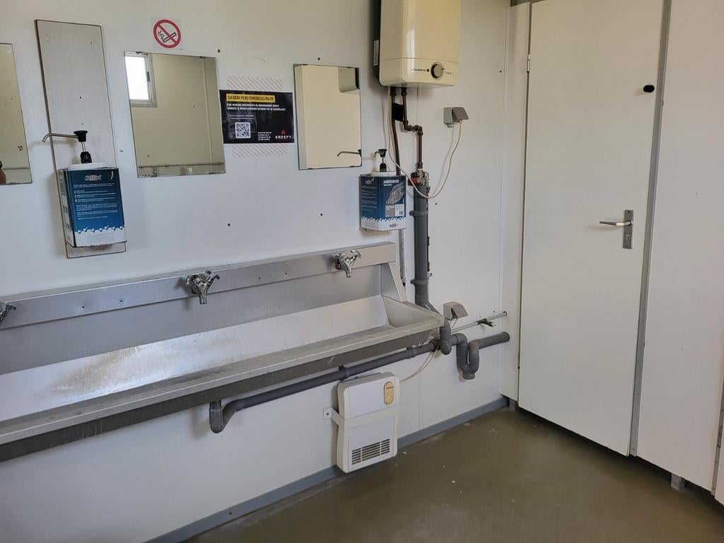 6 meter sanitair-unit te koop, Ophalen of Verzenden