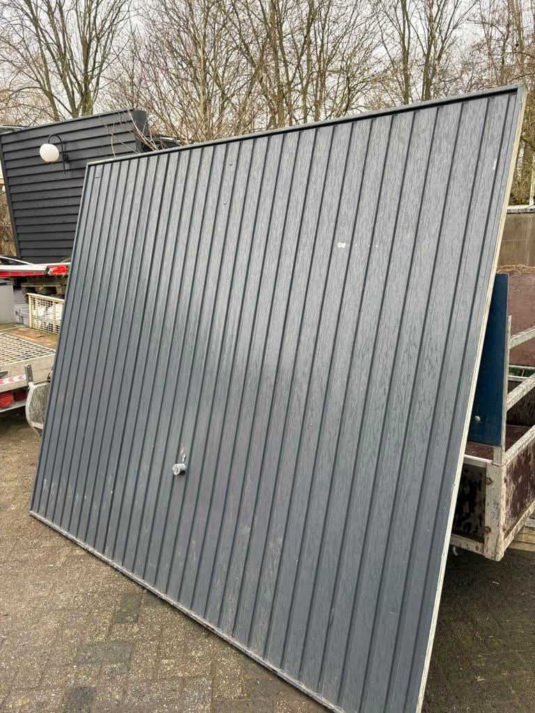 Ijzeren garage deur Hormann, Ophalen, Gebruikt, Garagedeur, Metaal