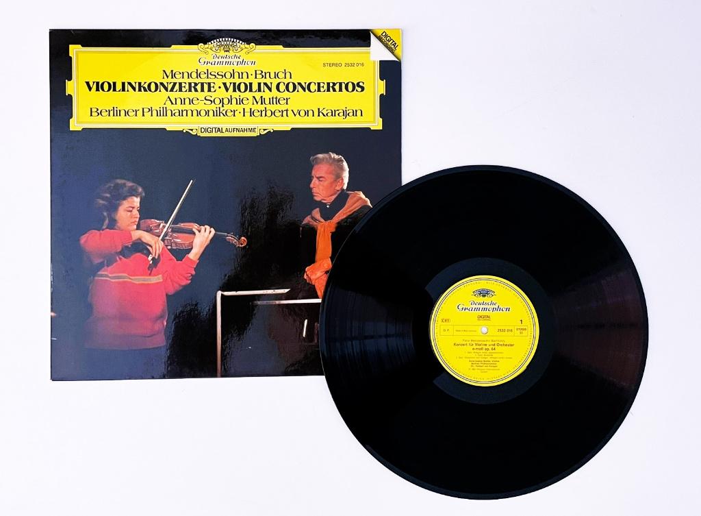 LP Mendelssohn-Bruch	Berliner Philharmoniker, Ophalen of Verzenden, Gebruikt, 12 inch