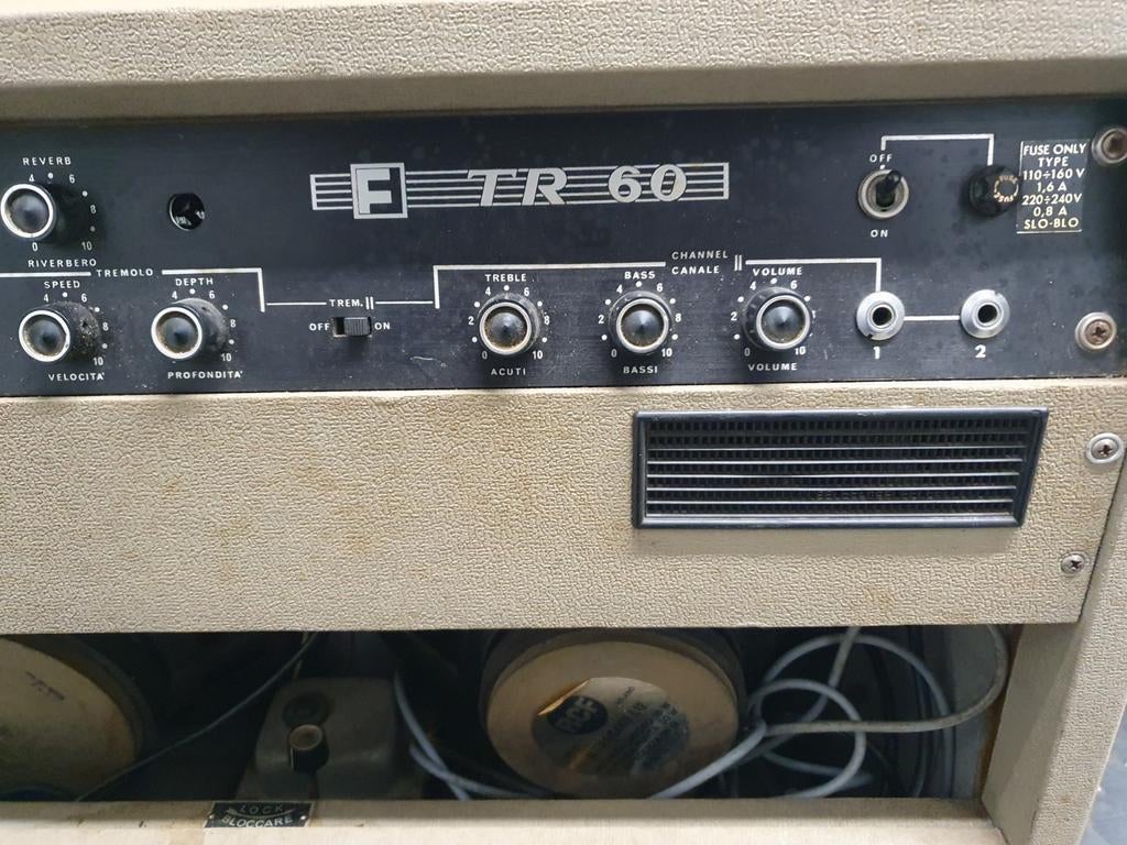 Farfisa F TR 60, Ophalen of Verzenden, Gebruikt