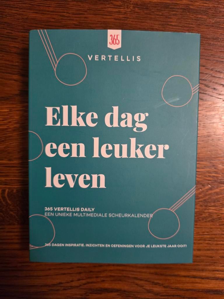 Vertellis Scheurkalender - Elke Dag Een Leuker Leven, Ophalen of Verzenden, Nieuw, Vertellis