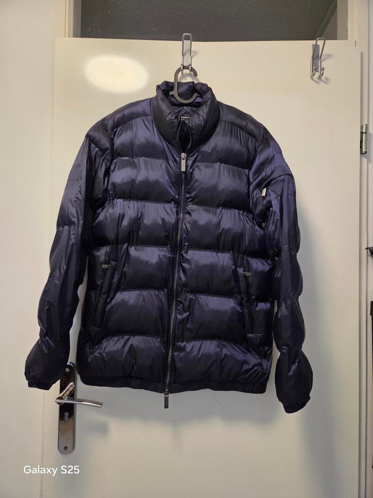 guess heren jas maat L, Ophalen of Verzenden, Zo goed als nieuw, Blauw
