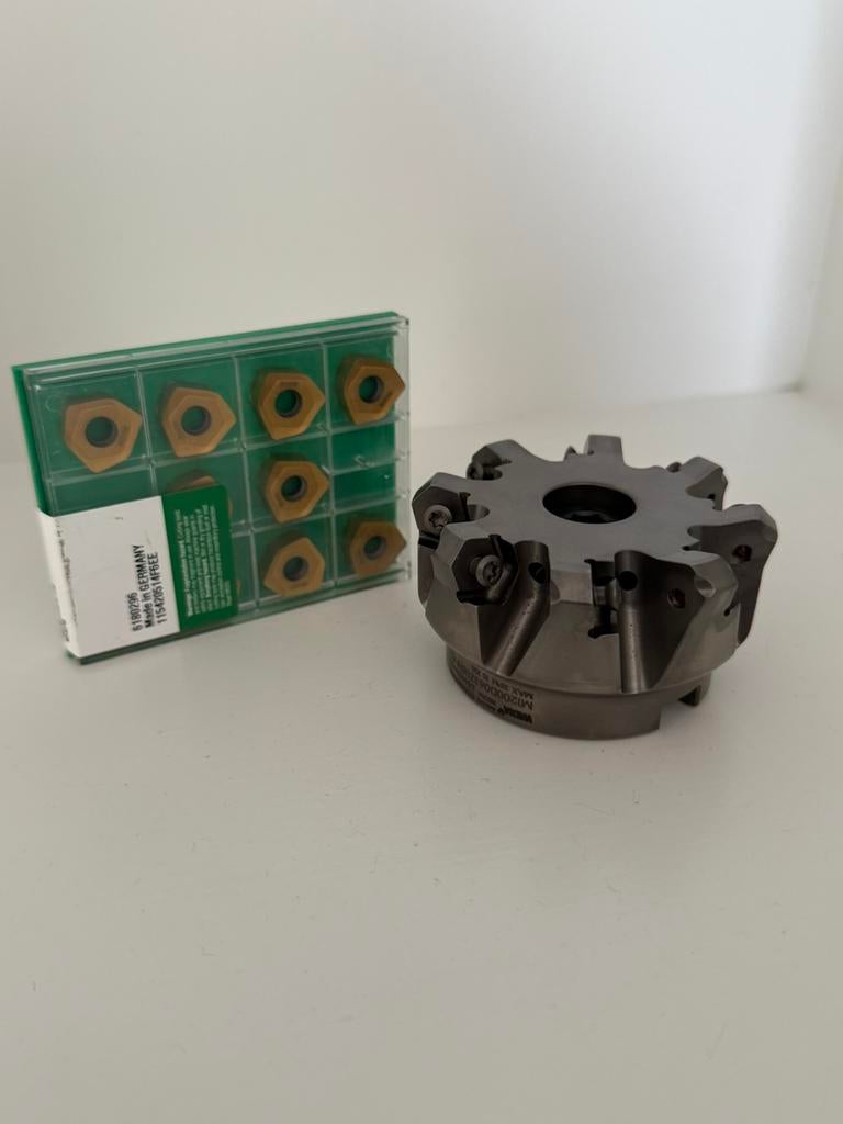 Widia M1200 vlakfrees 63mm incl. 10wsp, Doe-het-zelf en Verbouw, Ophalen of Verzenden, Nieuw