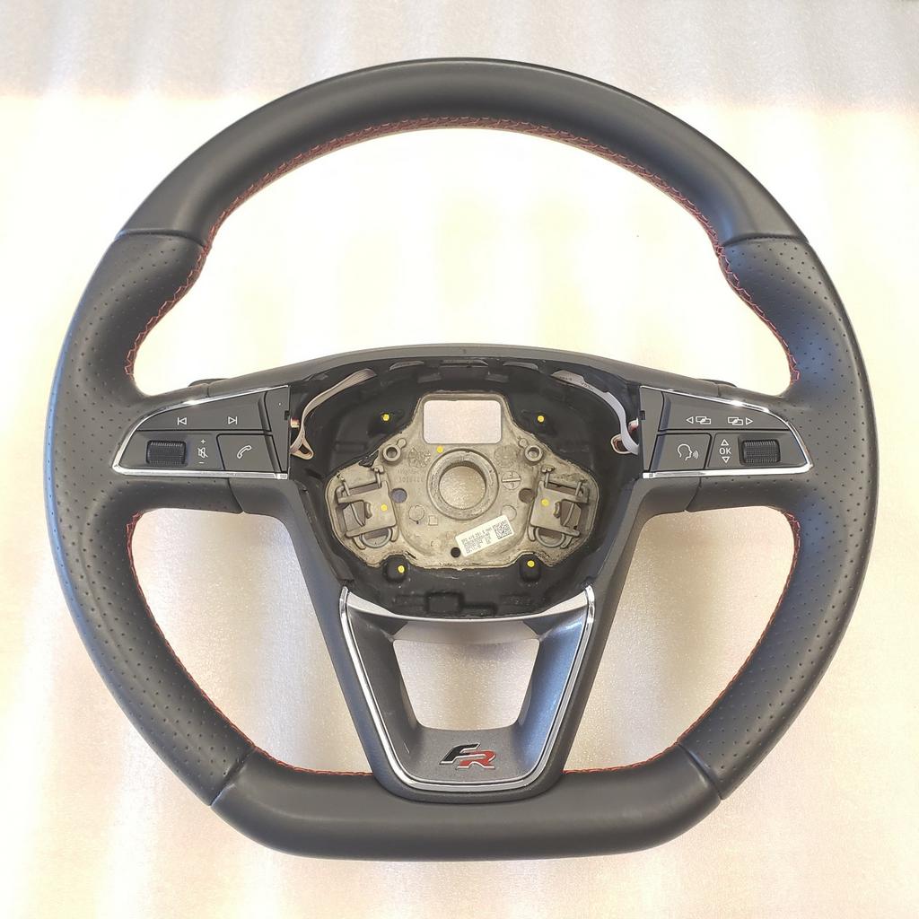 seat ibiza 6p 6F leon 5F fr F1 dsg stuur stuurwiel mf leer, Auto-onderdelen, Ophalen of Verzenden, Gebruikt, Seat