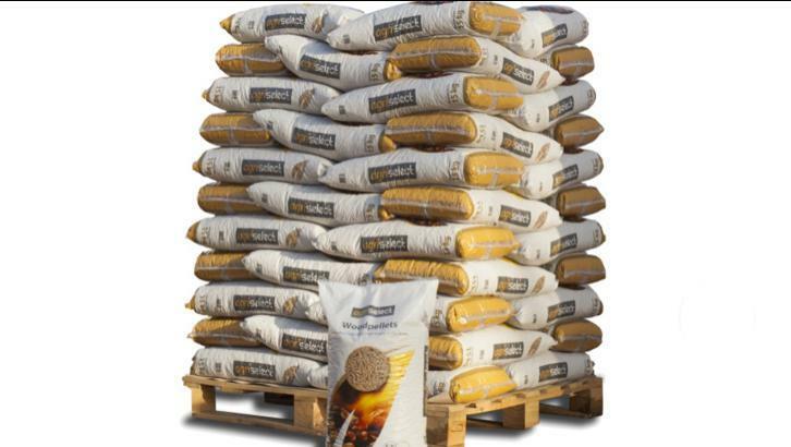 Agriselect houtpellets (mixed) ENplus/A1 975kg., 6 m³ of meer, Ophalen, Overige houtsoorten, Blokken