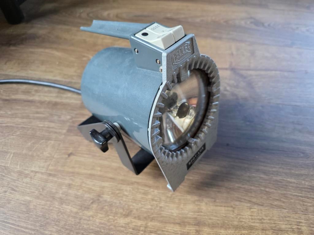 Vintage Hedler Spot-Lux Halogeen Studio Lamp, Gebruikt, Vintage, Ophalen of Verzenden, Minder dan 100 cm
