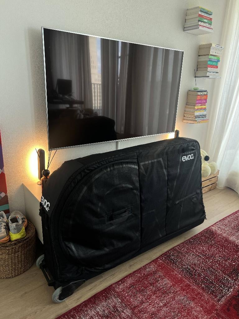 TE HUUR - Evoc Bike travel Bag Pro 305L, Ophalen, Zo goed als nieuw, EVOC
