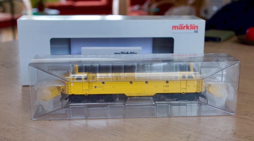 TE KOOP: MÄRKLIN 37662 NSB DI3 628 MET SNEEUWPLOEG., Hobby en Vrije tijd, Wisselstroom, Locomotief, Nieuw, Ophalen of Verzenden