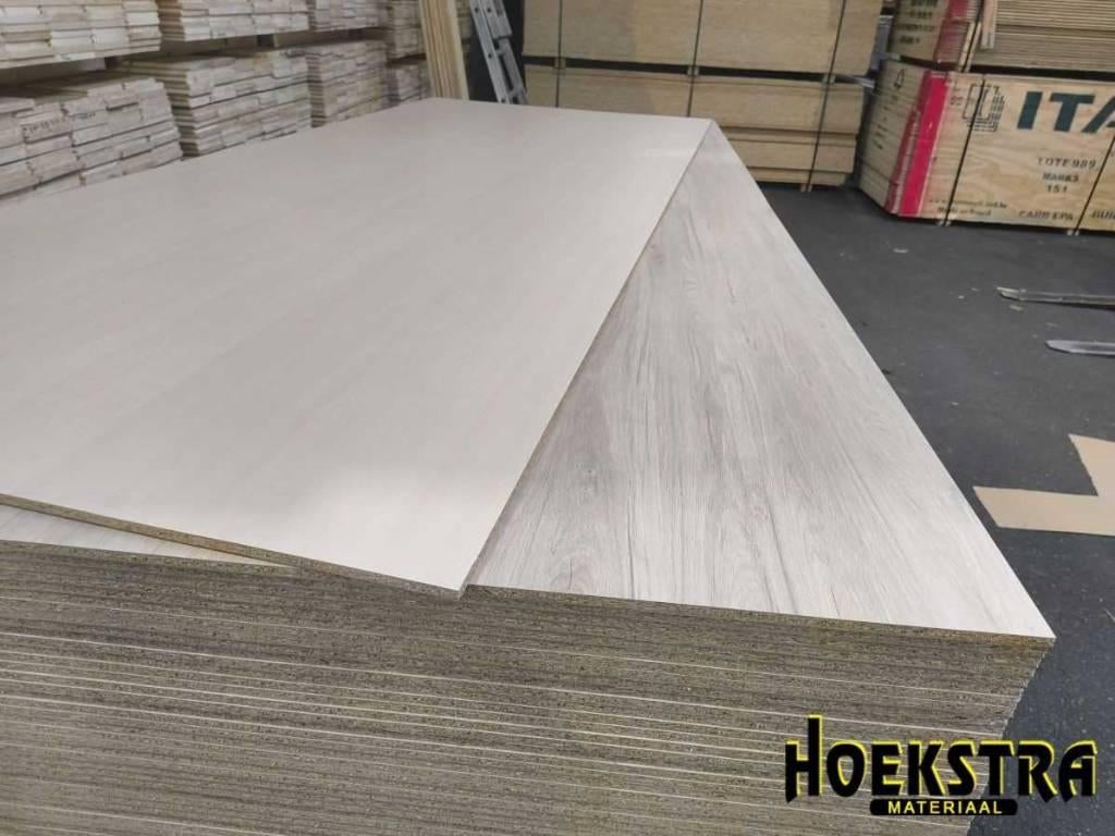 Spaanplaat Eiken/Berken 12mm, Doe-het-zelf en Verbouw, Platen en Panelen, Ophalen, Nieuw, Hout, Minder dan 20 mm