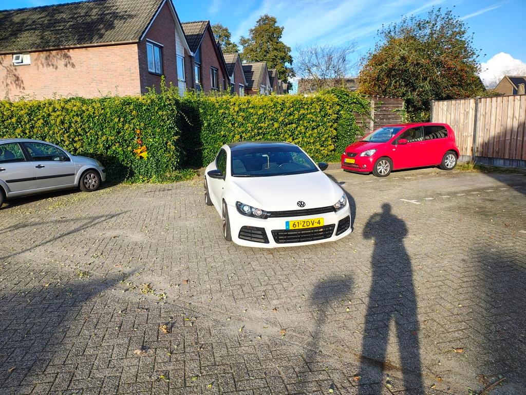 Volkswagen Scirocco 2.0 TSI – 300PK – Airride – Unieke uitvo, Auto's, Volkswagen, Voorwielaandrijving, 15 km/l, 4 cilinders, Wit