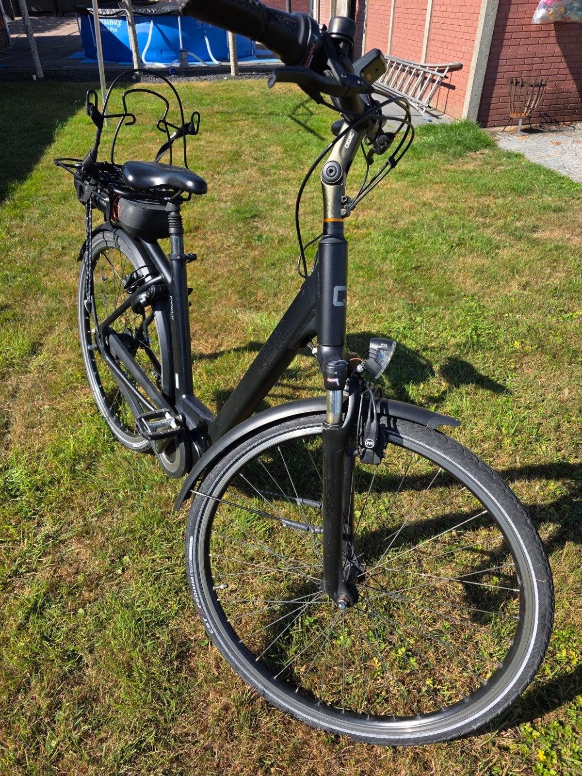 qwic mn7 premium electrische fiets, Fietsen en Brommers, Elektrische fietsen, Ophalen, Qwic, Gebruikt, 47 tot 51 cm