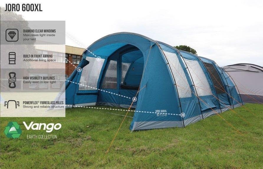 Vango Joro XXL 6 persoonstent, Ophalen of Verzenden, Zo goed als nieuw, Meer dan 6