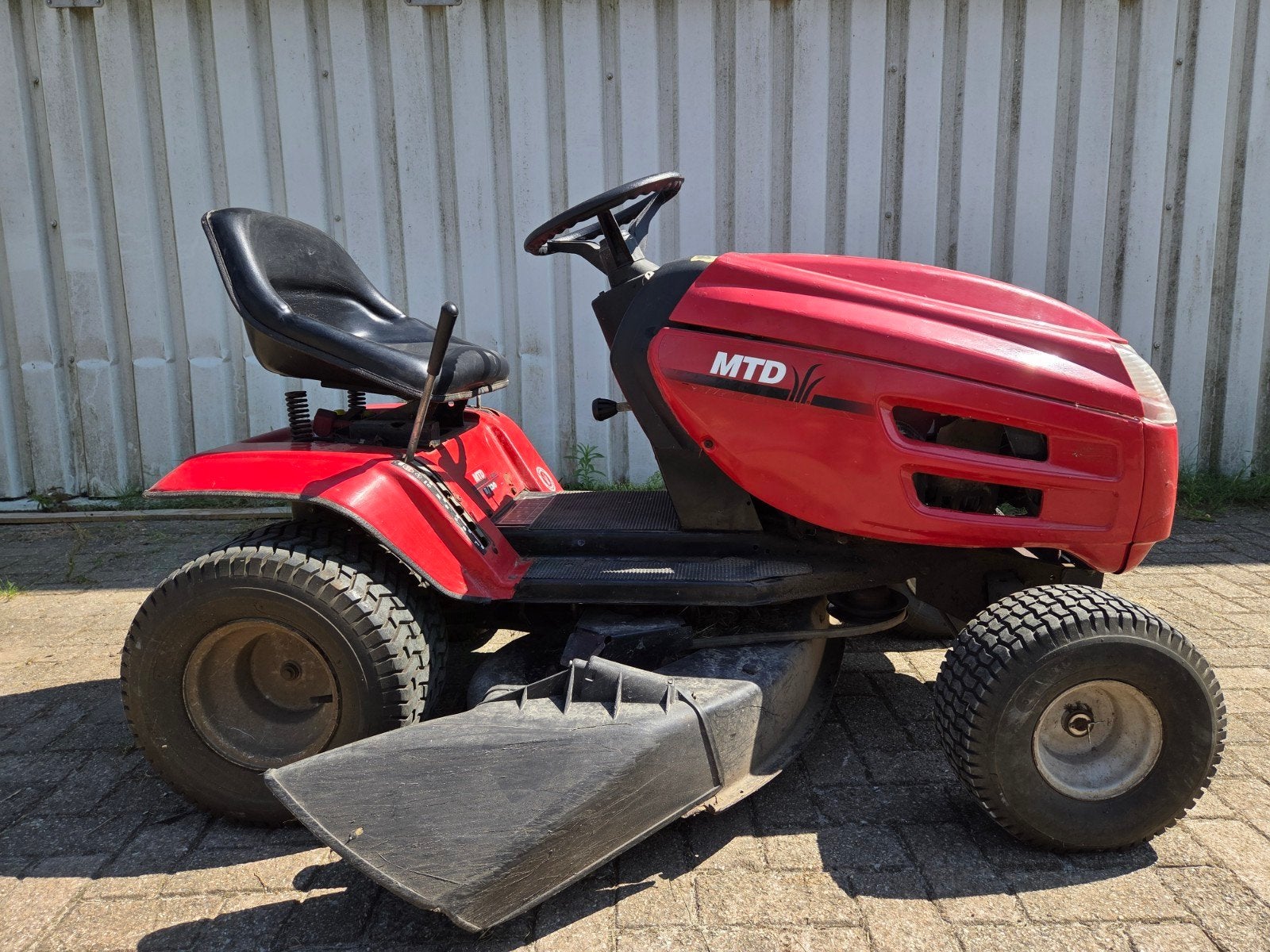 MTD Zitmaaier, Ophalen, Gebruikt, Elektrische starter, MTD